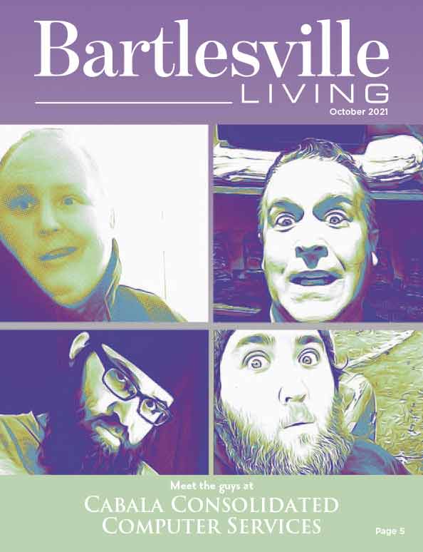 October 2021 Bartlesville Living issue cover